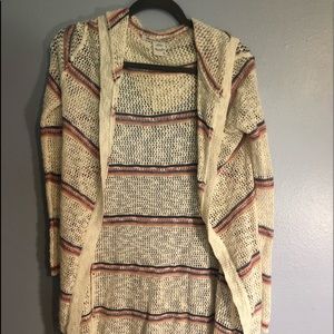 Knit Sweater Cover Up Medium American Rag